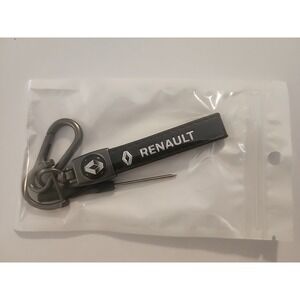 Renault Luxury Leather Keychain Keyring Renault Logo‎